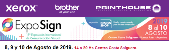 Presentes en Exposign 2019