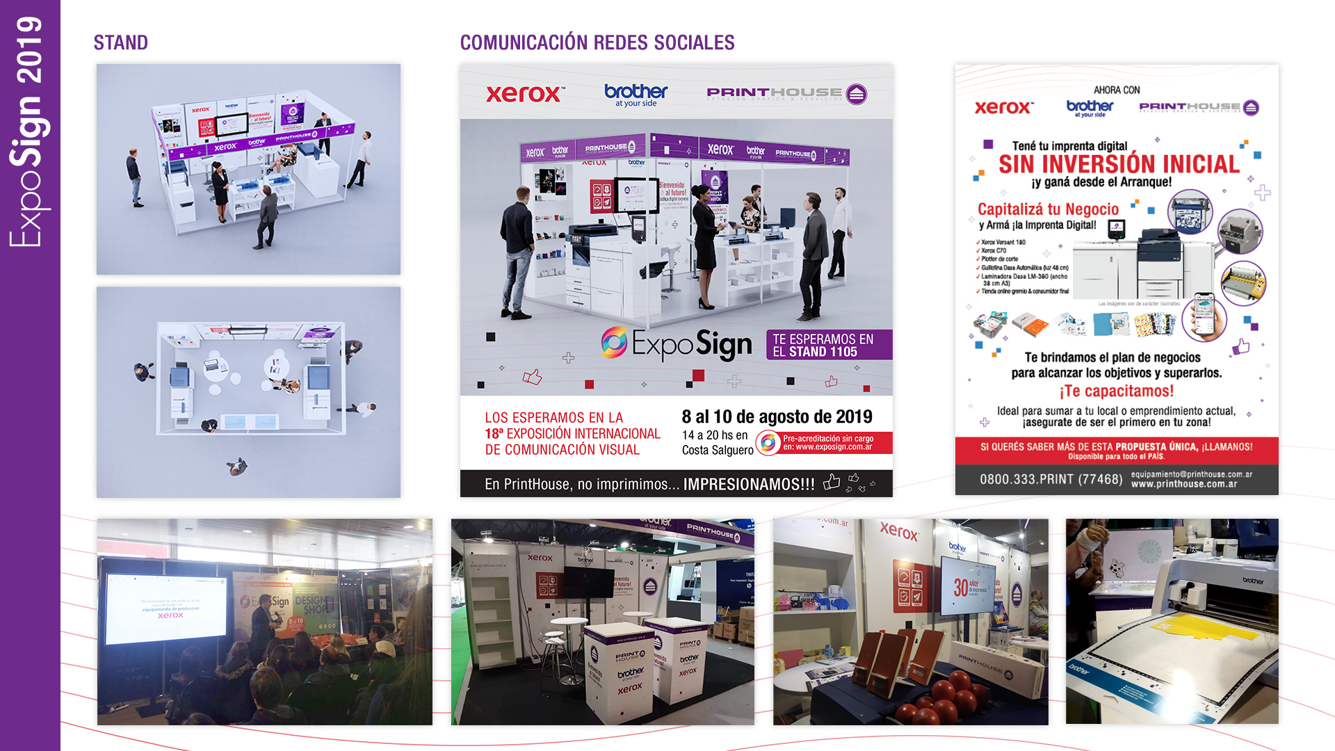 Exposign 2019 - Nuestro Stand PrintHouse_Xerox_Brother
